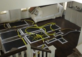 Floor Drying - Mold Prevention | Dayton, MD